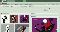 Desktop Screenshot of bullizard.deviantart.com