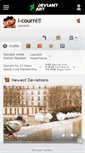 Mobile Screenshot of l-courni.deviantart.com