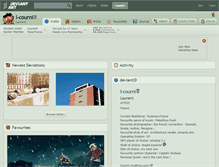 Tablet Screenshot of l-courni.deviantart.com