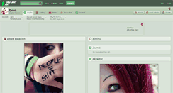 Desktop Screenshot of eviva.deviantart.com