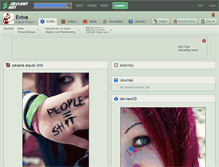 Tablet Screenshot of eviva.deviantart.com