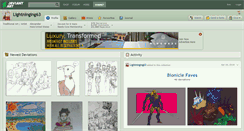 Desktop Screenshot of lightninging63.deviantart.com