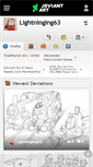 Mobile Screenshot of lightninging63.deviantart.com
