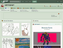 Tablet Screenshot of lightninging63.deviantart.com