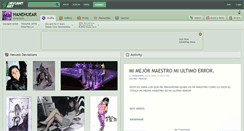 Desktop Screenshot of hanehuear.deviantart.com