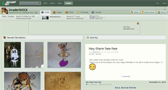 Desktop Screenshot of invadershock.deviantart.com