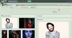 Desktop Screenshot of cahnx.deviantart.com