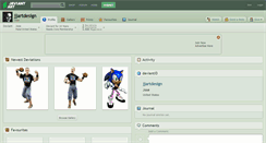 Desktop Screenshot of jjartdesign.deviantart.com