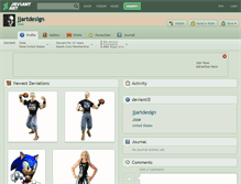 Tablet Screenshot of jjartdesign.deviantart.com