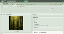 Desktop Screenshot of kozelova.deviantart.com