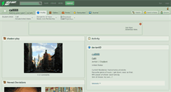 Desktop Screenshot of callililli.deviantart.com