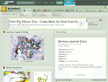Tablet Screenshot of aiculedssul.deviantart.com