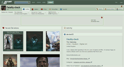 Desktop Screenshot of fatality-check.deviantart.com