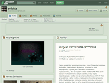 Tablet Screenshot of evilsista.deviantart.com