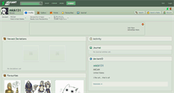 Desktop Screenshot of mick131.deviantart.com