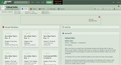 Desktop Screenshot of edinac0406.deviantart.com