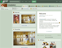 Tablet Screenshot of ivanastasia.deviantart.com