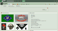 Desktop Screenshot of billmanz.deviantart.com