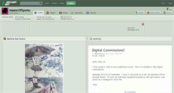 Desktop Screenshot of masterofsporks.deviantart.com