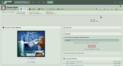 Desktop Screenshot of ocean-myst.deviantart.com