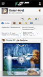 Mobile Screenshot of ocean-myst.deviantart.com