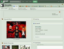 Tablet Screenshot of lihimsidhe.deviantart.com