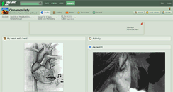 Desktop Screenshot of cinnamon-lady.deviantart.com