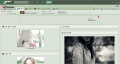 Desktop Screenshot of nastasie.deviantart.com