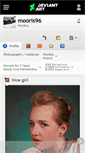 Mobile Screenshot of mooris96.deviantart.com