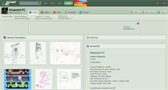 Desktop Screenshot of hinamori-fc.deviantart.com