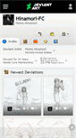 Mobile Screenshot of hinamori-fc.deviantart.com