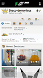 Mobile Screenshot of draco-demonicus.deviantart.com