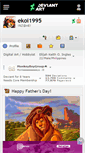 Mobile Screenshot of ekoi1995.deviantart.com