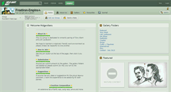 Desktop Screenshot of frostiron-empire.deviantart.com