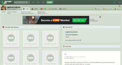 Desktop Screenshot of captiveculture.deviantart.com