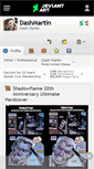 Mobile Screenshot of dashmartin.deviantart.com