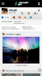 Mobile Screenshot of chicah.deviantart.com