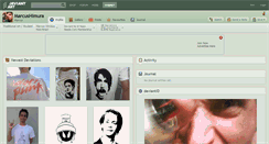 Desktop Screenshot of marcushimura.deviantart.com