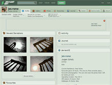 Tablet Screenshot of jes-rome.deviantart.com