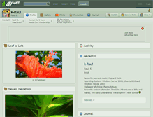 Tablet Screenshot of k-raul.deviantart.com