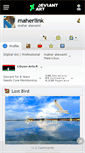 Mobile Screenshot of maherlink.deviantart.com