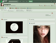Tablet Screenshot of bassagulera.deviantart.com