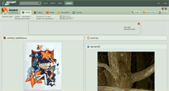 Desktop Screenshot of leeann.deviantart.com