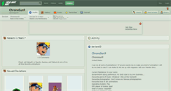 Desktop Screenshot of chronosun9.deviantart.com