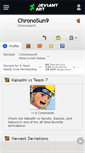 Mobile Screenshot of chronosun9.deviantart.com