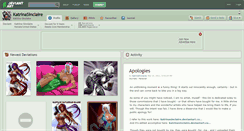Desktop Screenshot of katrinasinclaire.deviantart.com