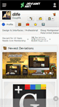 Mobile Screenshot of dlife.deviantart.com