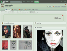 Tablet Screenshot of eulenkeule.deviantart.com