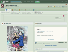 Tablet Screenshot of light-everlasting.deviantart.com