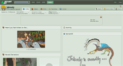 Desktop Screenshot of jaboody.deviantart.com